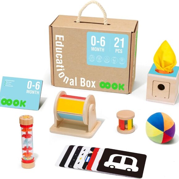 NWT TOOKYLAND Educational Learning Toy 6 in 1 Box - Picture 1 of 11